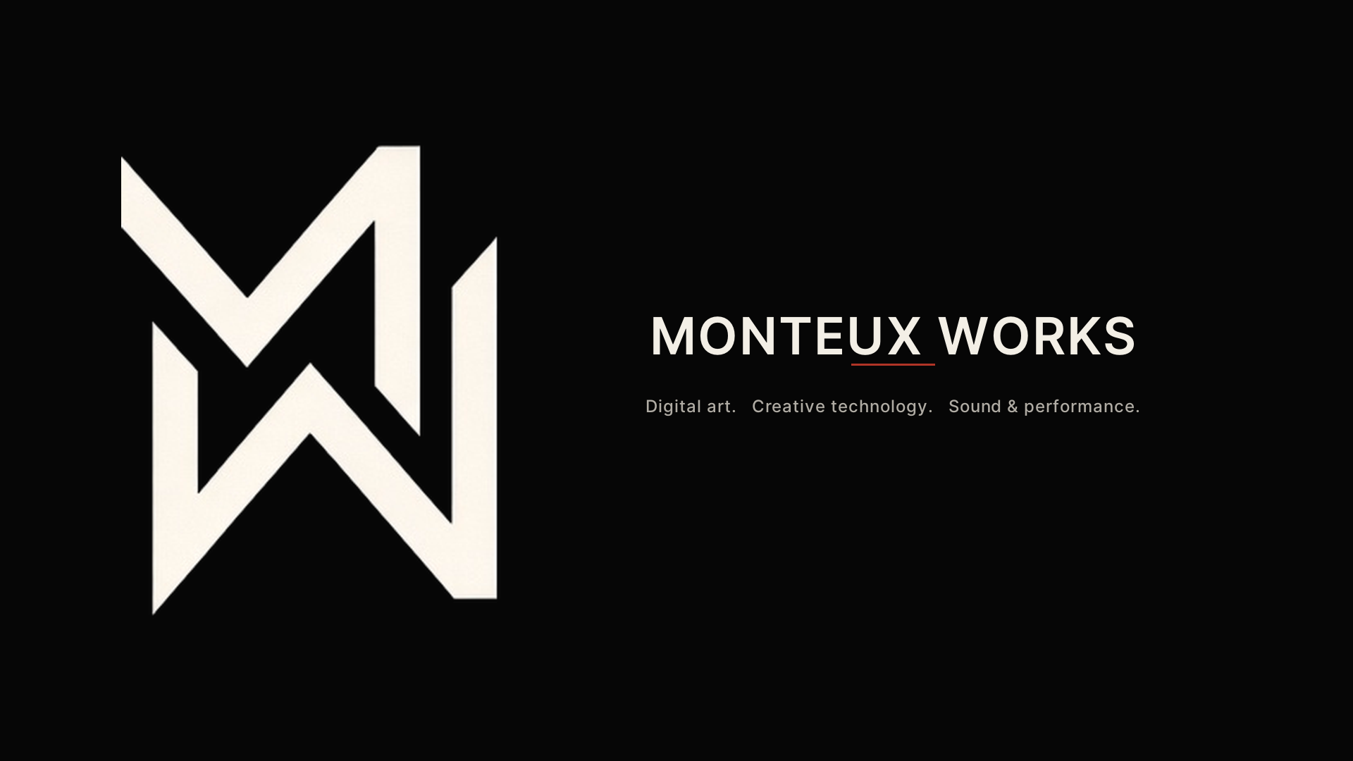 Monteux Works / Motion identity — 2